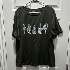 BloomChic Olive Green Top